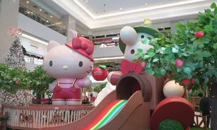 Hello Kitty攜手Müllerchen萌爆登場，刷新圣誕美陳新體驗(yàn)