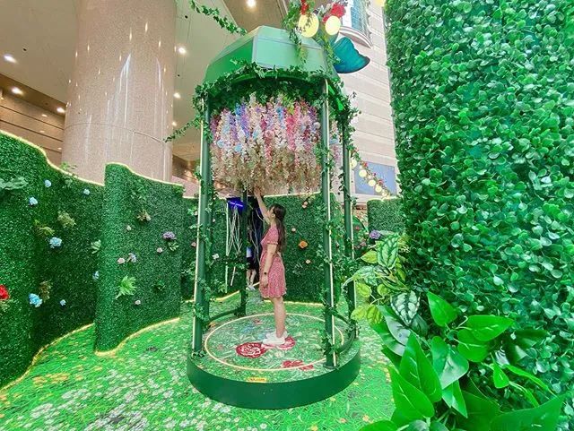 我的秘密花園展覽活動神秘開展，更有專屬花系顏色可以測試