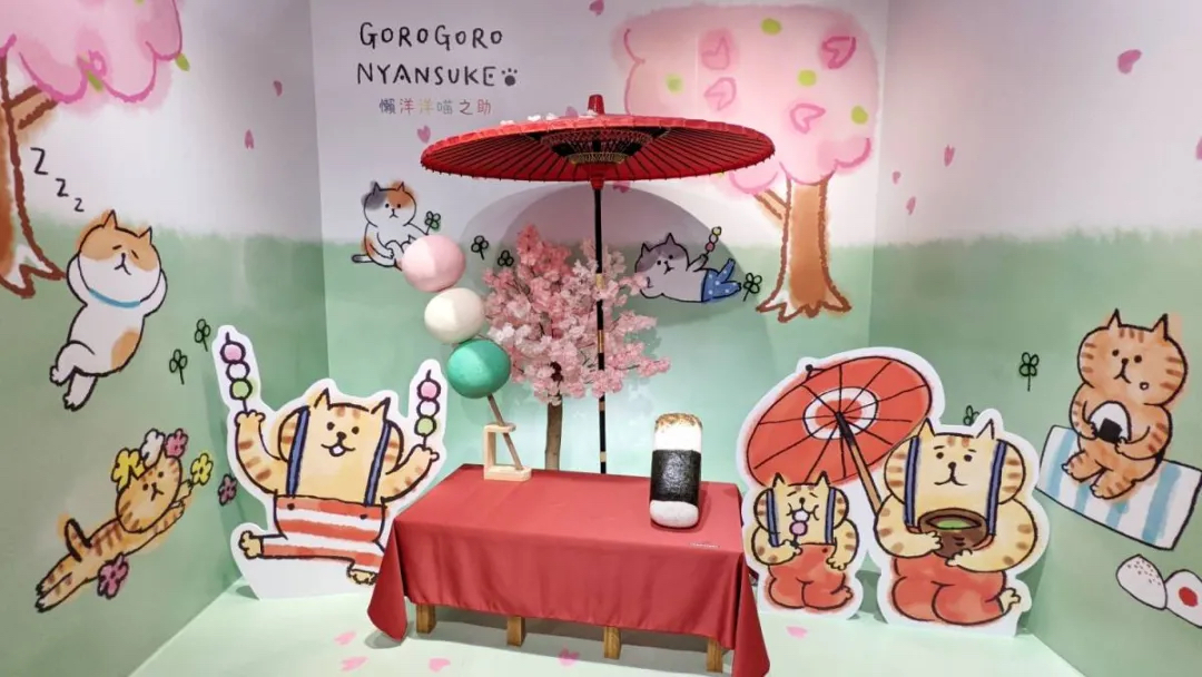 躲貓貓櫻花季快閃店活動(dòng)策劃太粉萌了，快來與貓咪合拍萌照吧