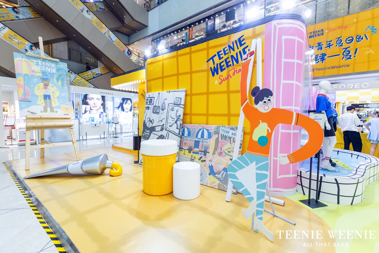 TEENIE WEENIEx插畫(huà)家聯(lián)名快閃店活動(dòng)策劃太青年夏日計(jì)劃了
