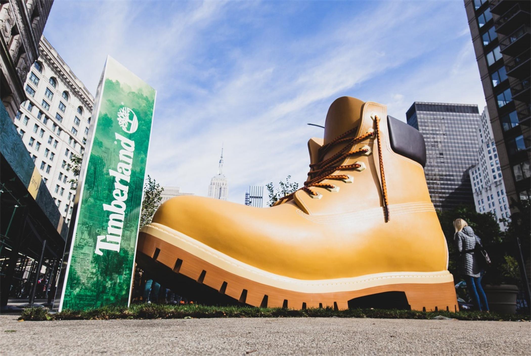 添柏嵐（Timberland ）啟動(dòng)了城市綠化活動(dòng)策劃，展現(xiàn)了鮮活的綠色設(shè)計(jì)元素