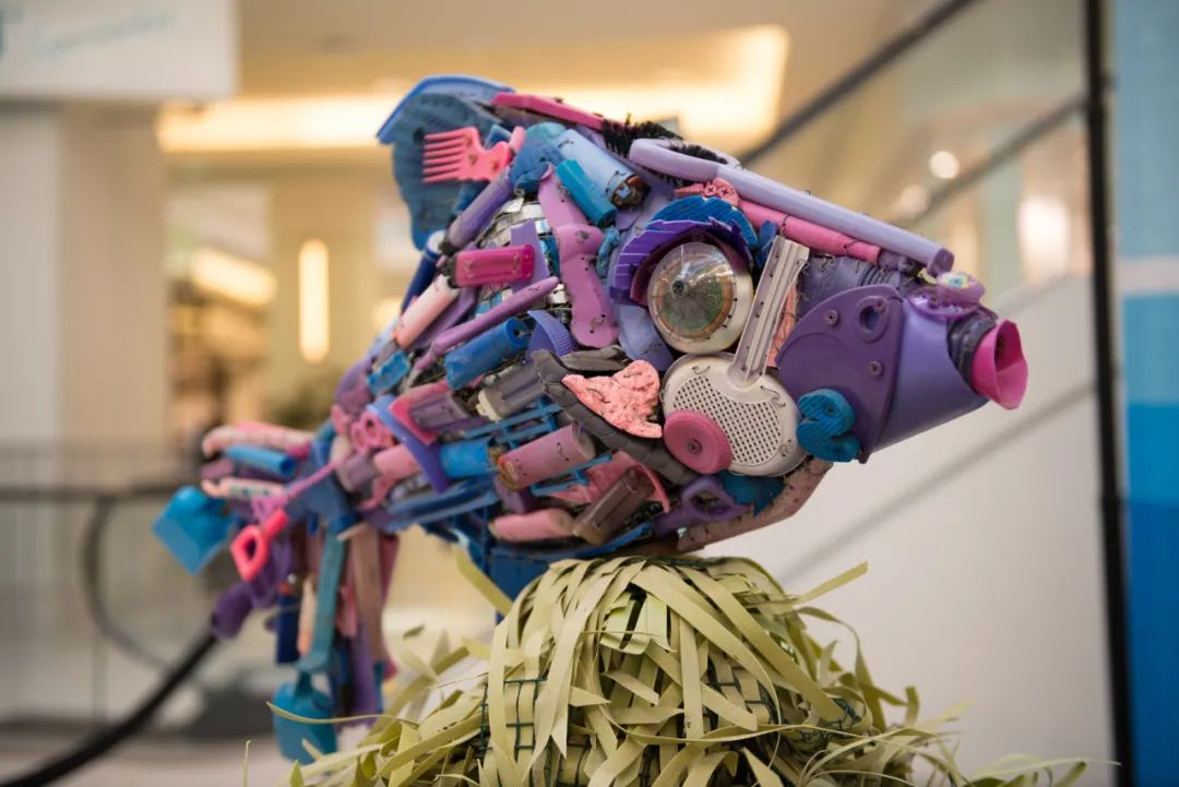 海洋垃圾藝術展覽活動策劃的每一件作品都讓人驚嘆不已！